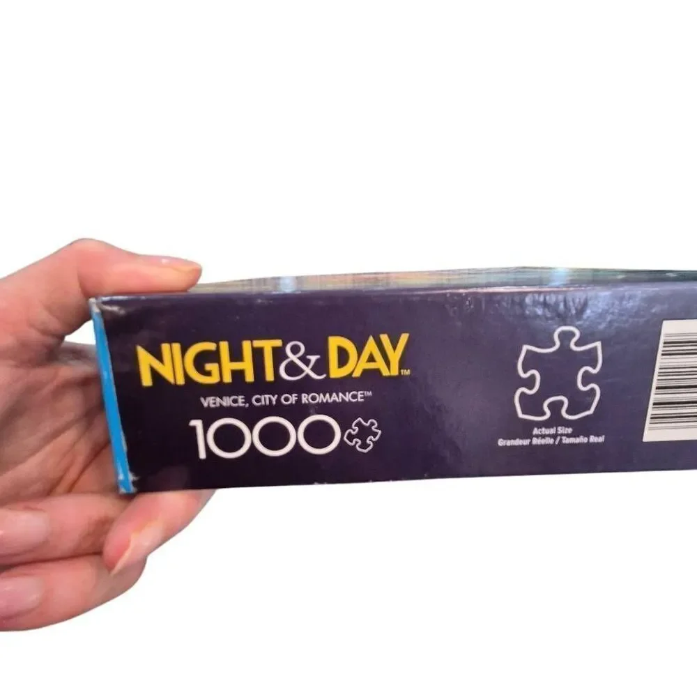 Buffalo Games - Night & Day, Venice, City of Romance - 1000 Piece Jigsaw Puzzle